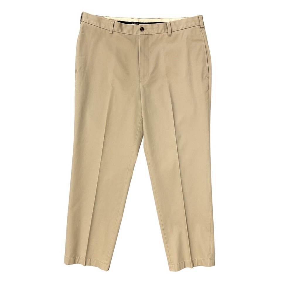 Brooks Brothers Mens Pants 38x30 Advantage Chino Clark Khaki Tan Classic Preppy
